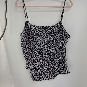 Banana republic silk animal print cami . Y2k 90s
